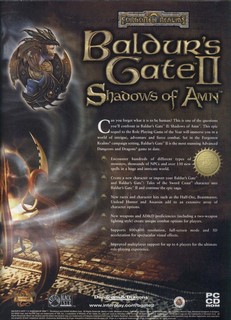 Baldur's Gate II: Shadows of Amn Poster