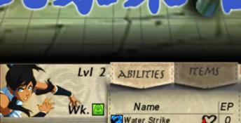 Legend of Korra: A New Era Begins 3DS Screenshot